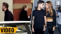 Zayn Malik Seen Kissing Gigi Hadid Her On Her Cheek In Public Outing