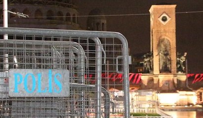 Taksim'e 1 Mayıs ablukası