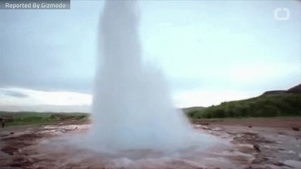 Active Geyser In Yellowstone Keeps Erupting
