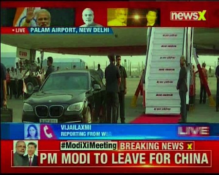 Prime Minister Narendra Modi leaves for 2 day visit to China to meet XI Jinping