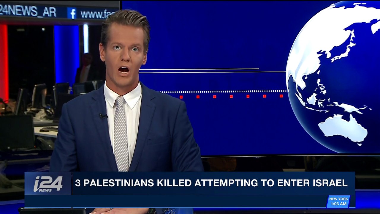 i24NEWS DESK | 3 Palestinians killed attempting to enter Israel | Monday, April 30th 2018