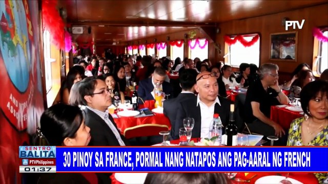 30 Pinoy sa France, pormal nang natapos ang pag-aaral ng French