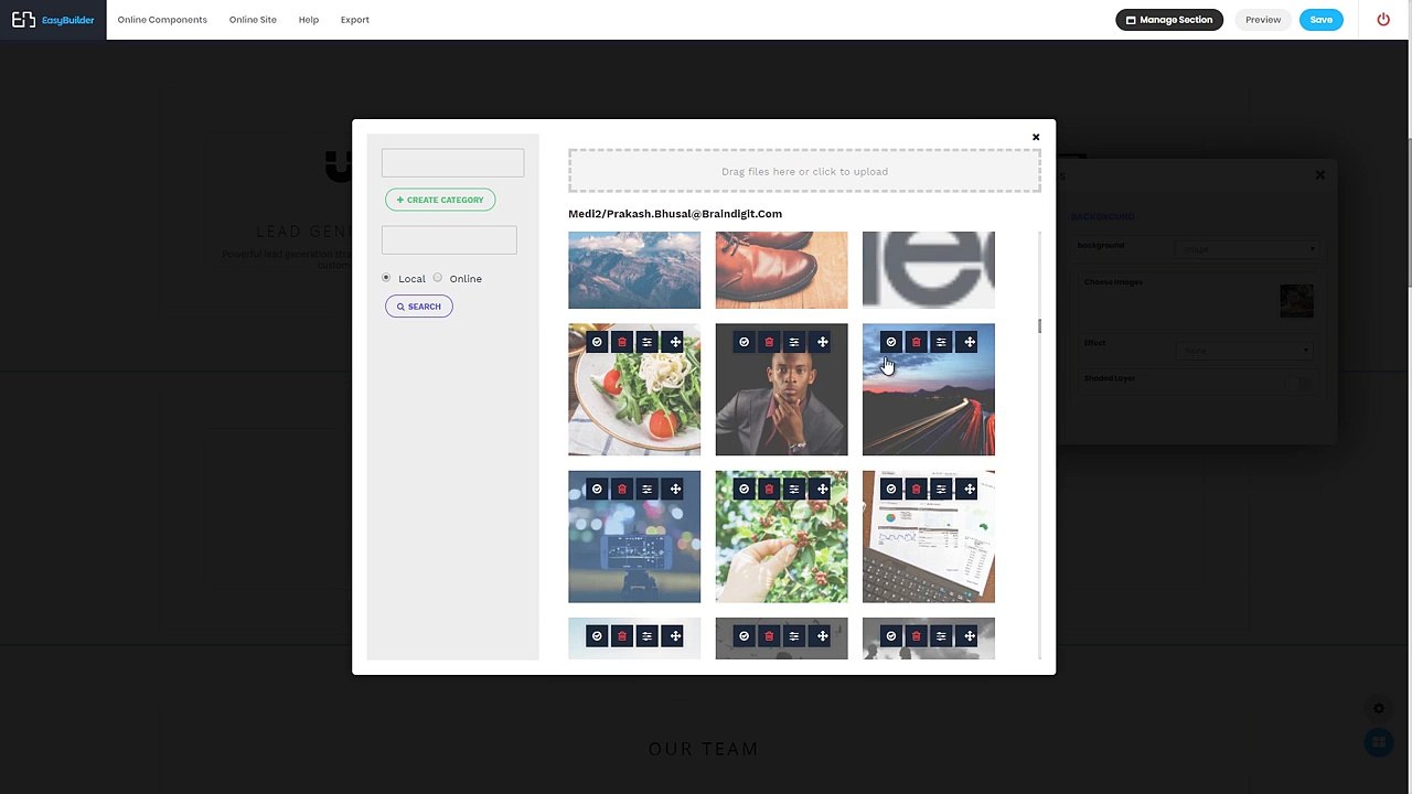 The Easy Way To Build Websites - Contentder (Demo)