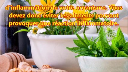Aliments provoquant l'inflammation que vous devez éviter