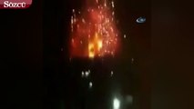 Suriye’de rejime ait askeri üsler vuruldu!