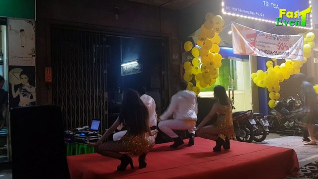 Nhóm Nhảy Hiện Đại Biểu Diễn Sự Kiện Khai Trương Quán Trà Sữa - 0932995932