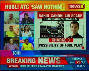 Rahul Gandhi Air scare mega twist- 'Conspiracy' wars explode, Hubli ATC saw nothing