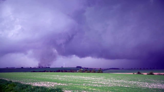 Nombreuses tornades ont frappé la Marne le 29 Avril 2018
