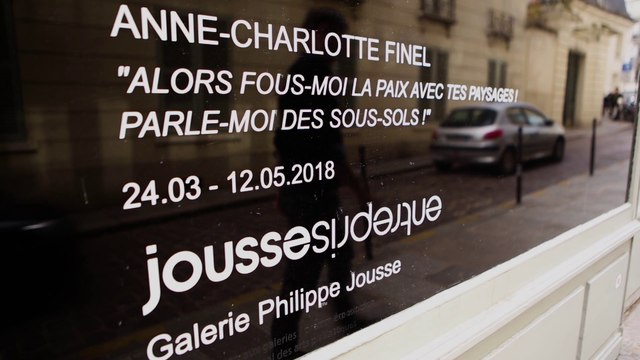 Anne-Charlotte Finel, exposition « Alors, fous-moi la paix avec tes paysages ! Parle-moi des sous-sols ! »