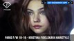 Kristina Fidelskaya Iggy Pop Hairstyle Paris Fashion Week Fall/Winter 2018-19 | FashionTV | FTV