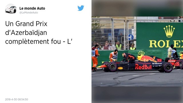 Formule 1. Lewis Hamilton, opportuniste, remporte un Grand Prix d'Azerbaïdjan à rebondissements !
