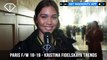 Kristina Fidelskaya Trends Paris Fashion Week Fall/Winter 2018-19 | FashionTV | FTV