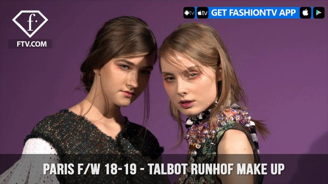 Talbot Runhof Playful Make Up Paris Fashion Week Fall/Winter 2018-19 | FashionTV | FTV