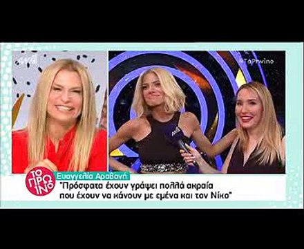 δηλώσεις των παικτών του DWTS στο πρωινό