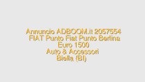 FIAT Punto Fiat Punto Berlina