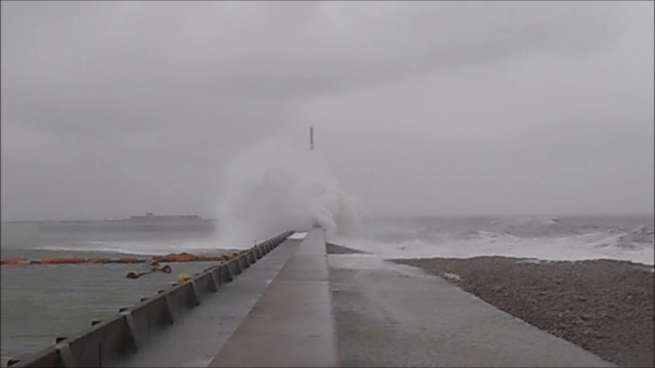 tempête au Havre
