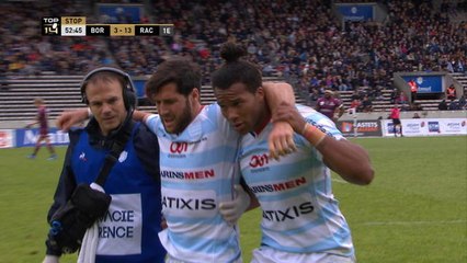 Top 14 - Racing 92 - Rupture des ligaments