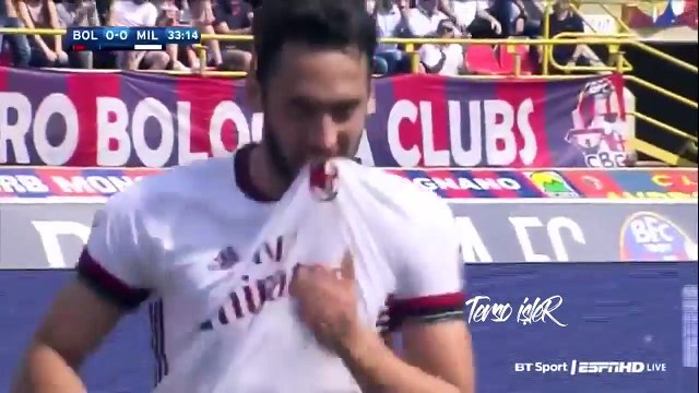 Hakan Çulhanoğlu müthiş bir gol attı