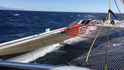 36 noeuds au compteur pour IDEC SPORT !