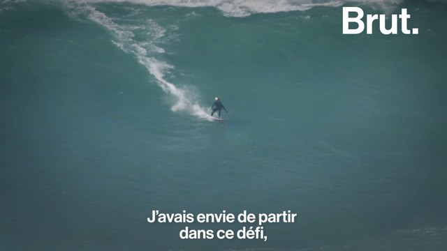 Justine Dupont surfe les plus grosses vagues du monde