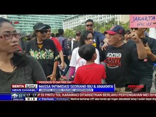 Video Intimidasi Terhadap Wanita dan Anak di CFD Jakarta