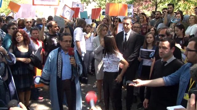 Gazi Üniversitesi öğrencilerinden “Gazi bölünmesin” eylemi