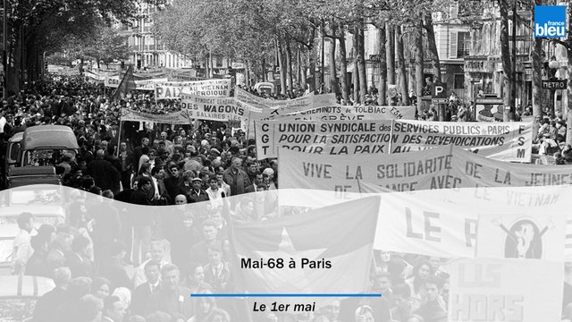 Mai-68 à Paris : le 1er mai