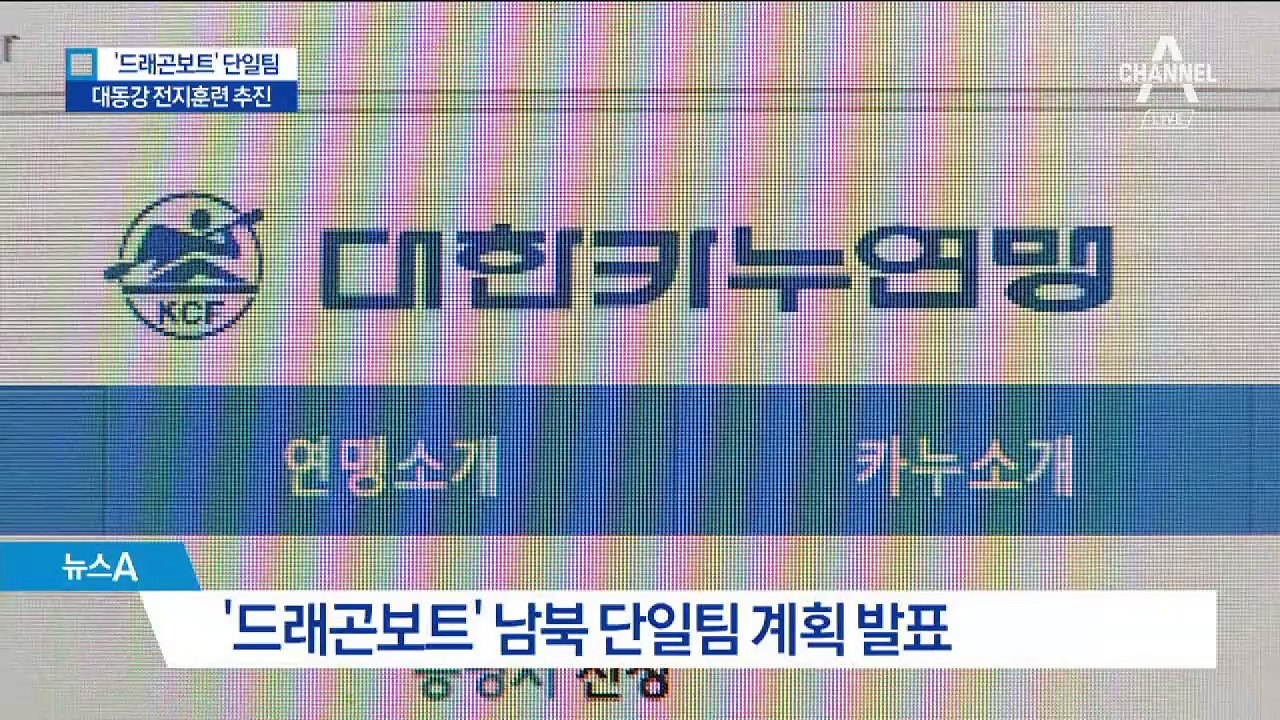8월 亞게임 단일팀 추진…“한강·대동강서 훈련”
