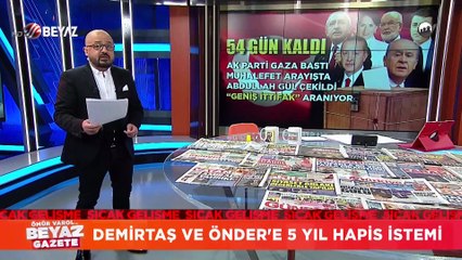 Demirtaş ve Önder'e 5 yıl hapis istemi