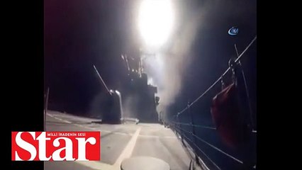 ABD, Tomahawk füzelerinin ateşlendiği görüntüleri yayınladı
