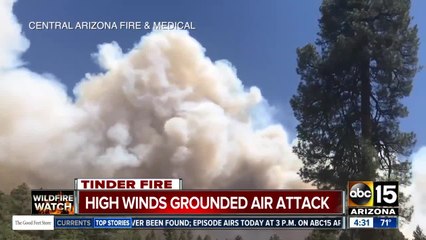 Evacuations ordered for those near Tinder Fire