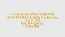 ALFA ROMEO Giulietta Alfa Romeo...