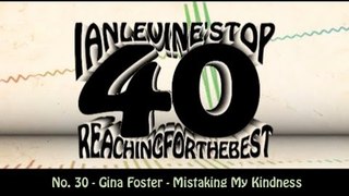 Ian Levine's Top 40 No. 30 - Gina Foster - Mistaking My Kindness