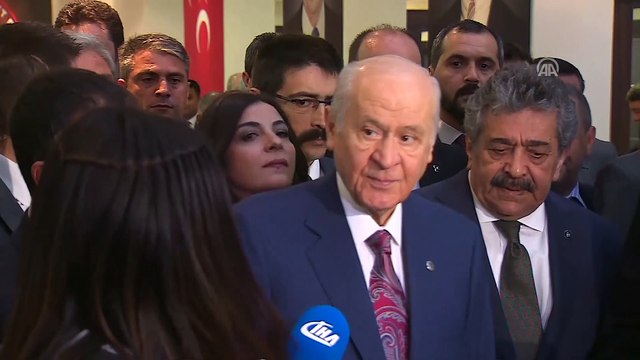 Bahçeli soruları yanıtladı - ANKARA