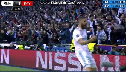 Karim Benzema Goal HD - Real Madrid 1-1 Bayern Munich 01.05.2018