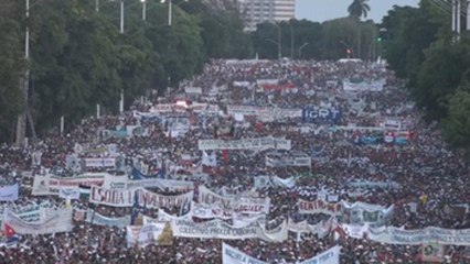 Un masivo apoyo a Díaz-Canel y la Revolución centra Día del Trabajo en Cuba