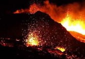 Piton de la Fournaise Volcano's Second Fiery Eruption in April Seen on Video