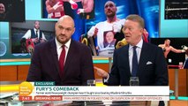 Tyson Fury Feels Refreshed Ahead of His Comeback To Boxing | Good Morning Britain
