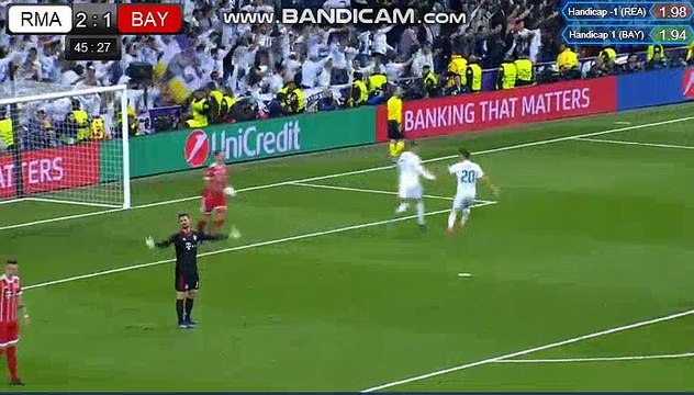 Karim Benzema Second Goal HD - Real Madrid 2-1 Bayer Munich 01.05.2018