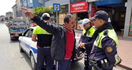 Allkollü Sürücüden Polise Tepki: İnsan Kız Arkadaşının Yanında Alınır Mı?