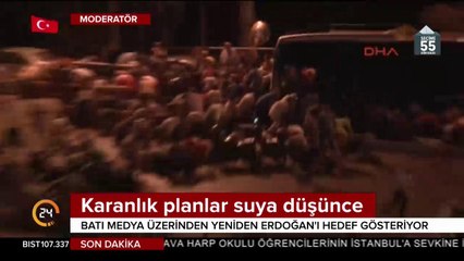 Karanlık planlar suya düşünce