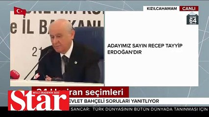 Devlet Bahçeli´den kritik CHP açıklaması
