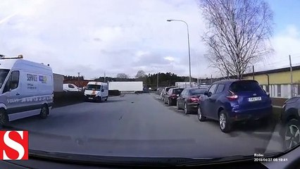 Sahipsiz TIR dorsesi kamerada