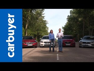 Batch & Ginny: Mercedes E-Class v BMW 5 Series v Jaguar XF v Volvo S90 - Carbuyer