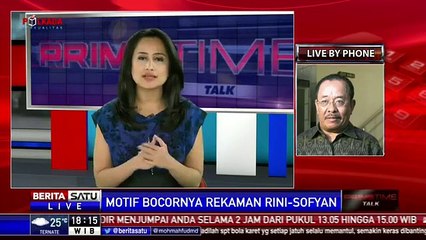 Prime Time Talk: Motif Bocornya Rekaman Rini-Sofyan # 1