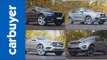 Batch & Ginny: Jaguar F-Pace v BMW X3 v Mercedes GLC v Land Rover Discovery Sport - Carbuyer