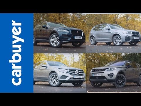 Batch & Ginny: Jaguar F-Pace v BMW X3 v Mercedes GLC v Land Rover Discovery Sport - Carbuyer