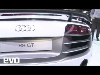 Audi R8 GT Quattro at the Paris Motorshow 2010
