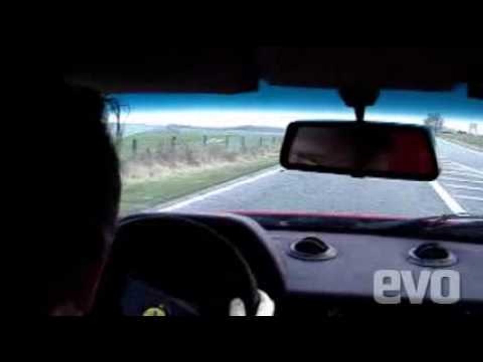 Ferrari F40 and Bugatti Veyron - evo Magazine