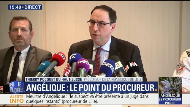 Meurtre d’Angélique: le procureur revient sur le déroulé des faits décrits par le suspect